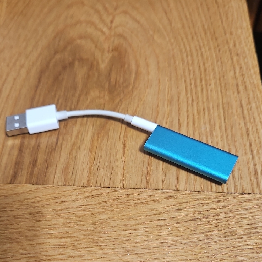 Blue 3rd Gen Mini Apple Shuffle 4GB